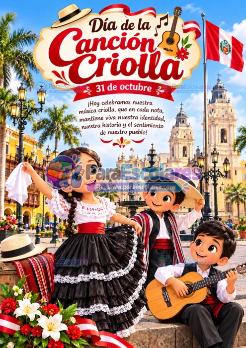 Dia de la cancion criolla peruana